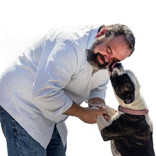 AmeriVet Area Manager Whitney Kaiser, pictured with her dog Dally