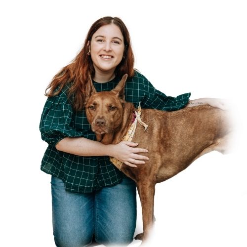 Kristen Vizena with Sawyer