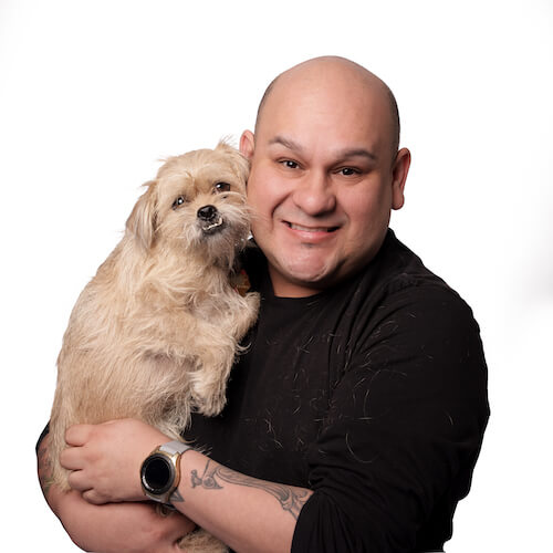 X Barrera with Georgie