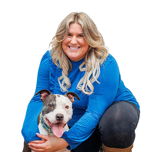 Laurie Lacharite with Brody