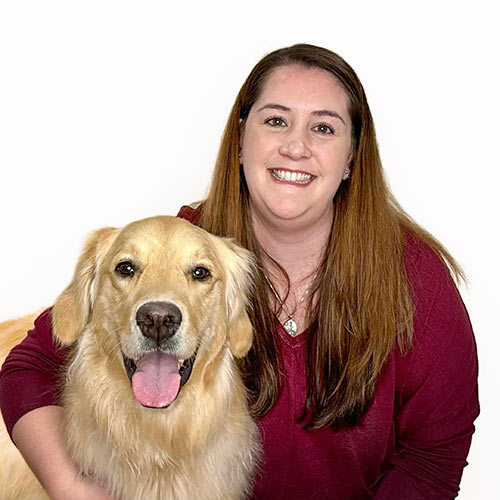 Laurie Lacharite with Brody