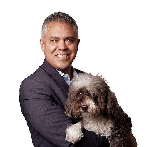 Roberto DeLeon with Bobo