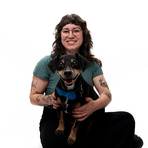 Beth Martinez with Beau